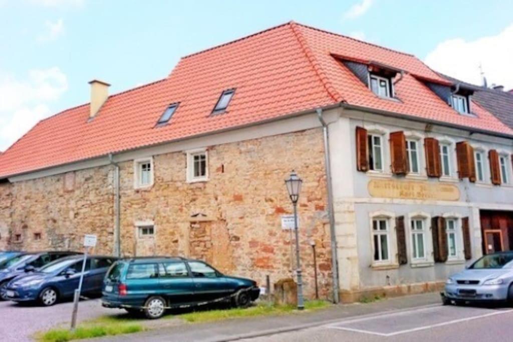 Ferienwohnung In Maison De Gres Klingenmünster Eksteriør bilde